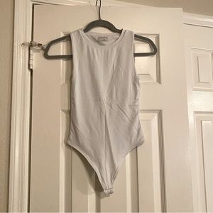 Babaton bodysuit. White. XS.